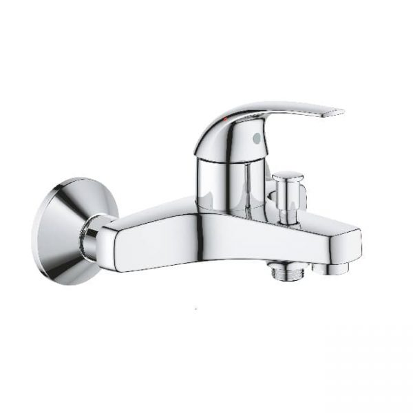 Смеситель для ванной GROHE BauCurve хром