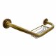 Поручень для ванны с мыльницей Classic Retro Bronze R-15