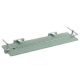 Полка с ограничителем стекло Classic QUADRATE М-019
